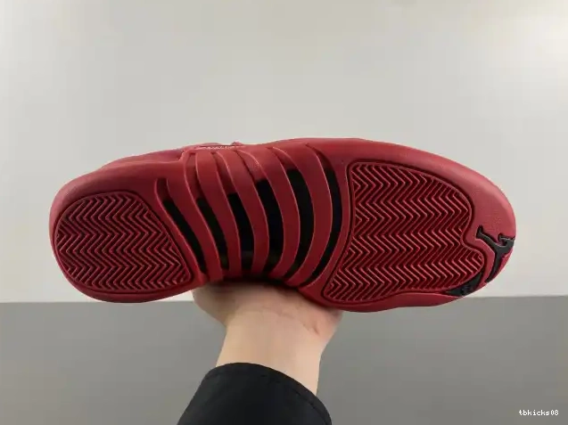 Cheap TBkick Gym Jordan Retro 12 130690-601 Red (2018) Air 0417